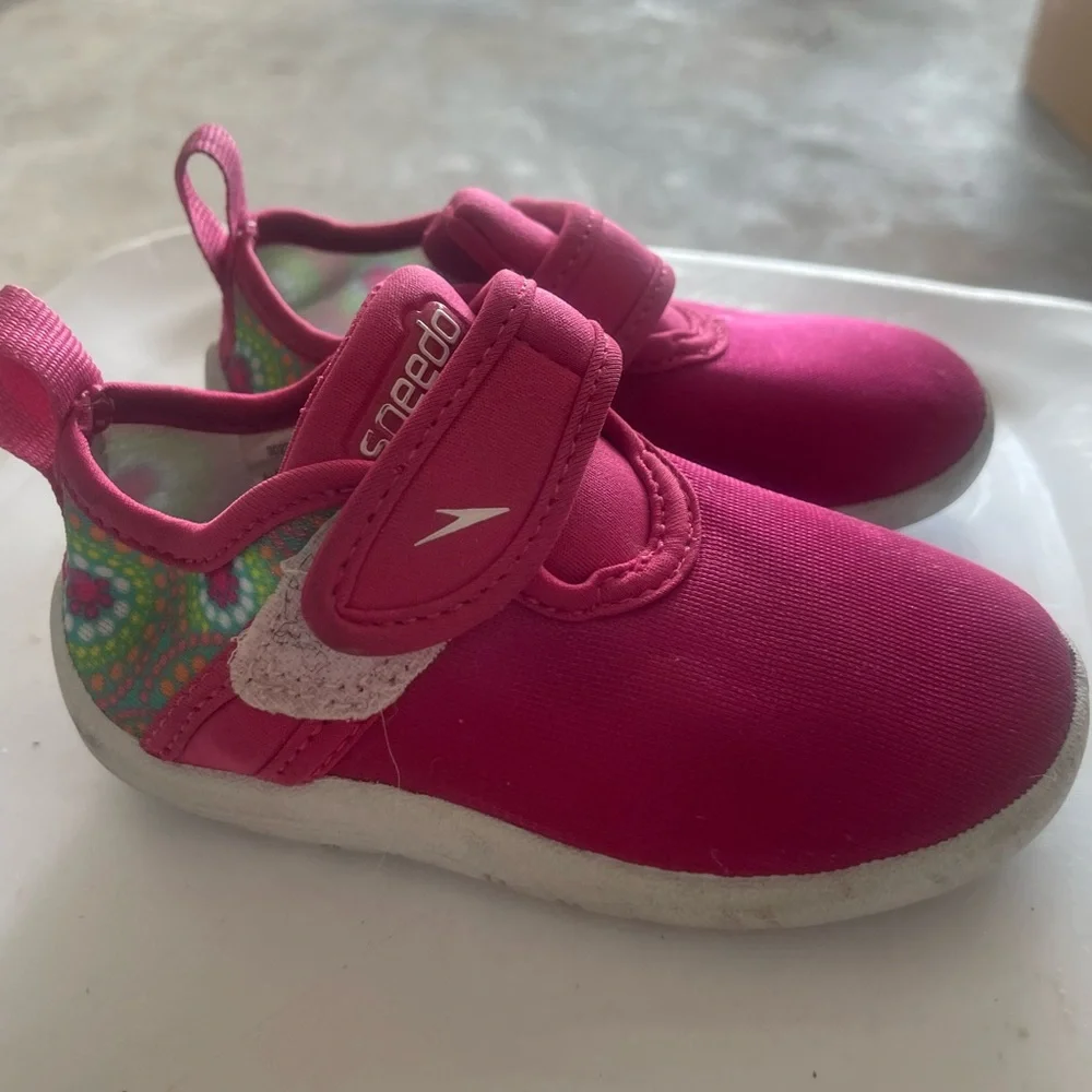 Speedo Kids' Pink Water Shoes - Slip-On Comfort